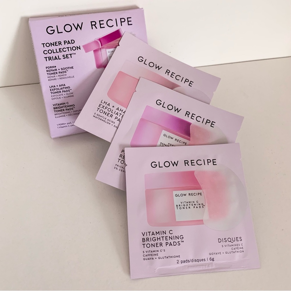 Glow Recipe korean skincare Toner Pad 3 sets